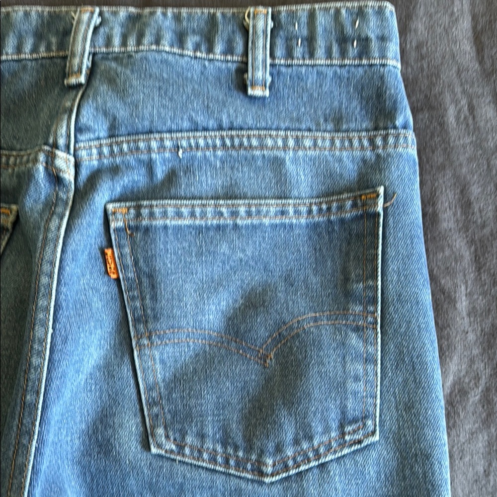 Vintage Levi’s 646 orange tab jeans - Picture 3 of 9